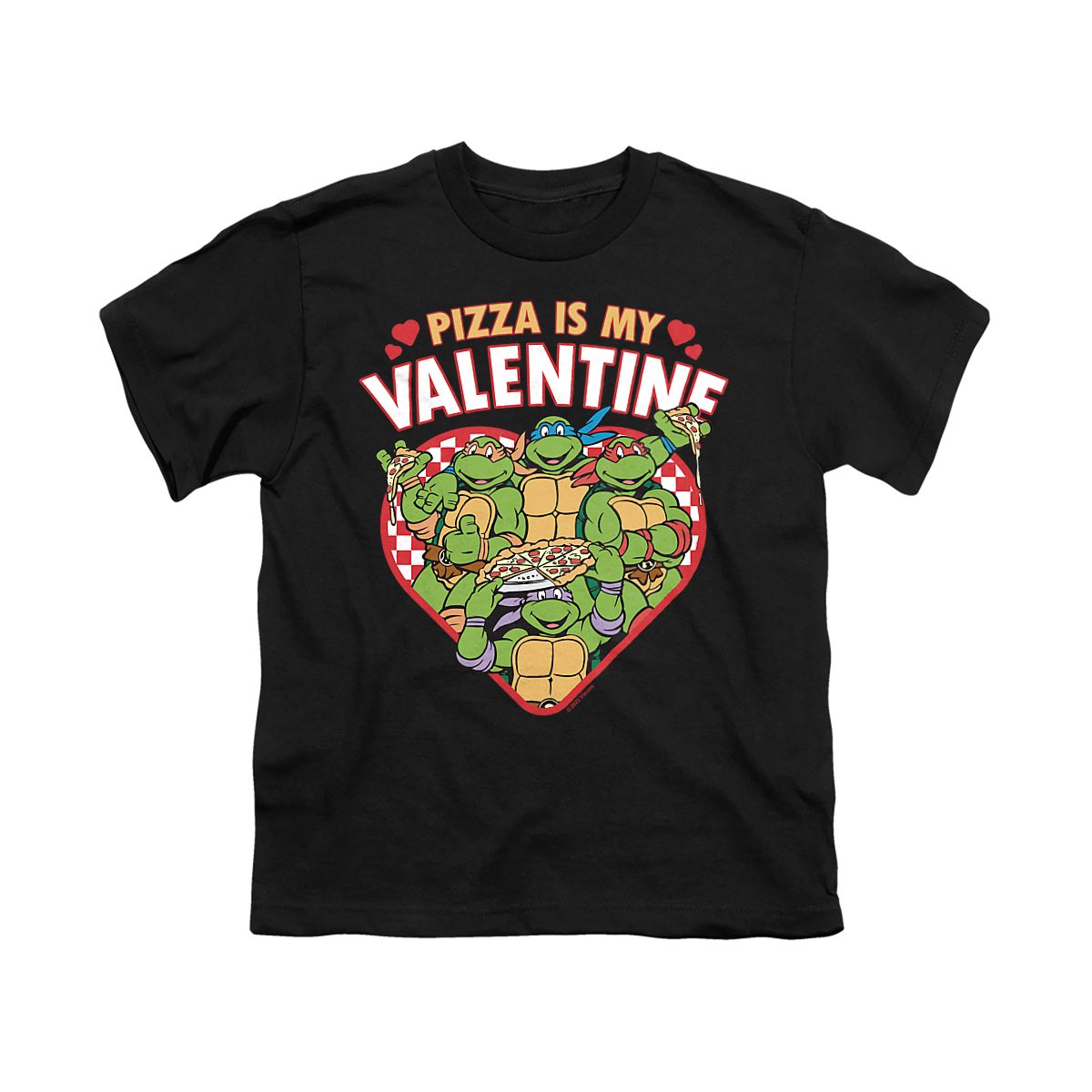 Boys' Teenage Mutant Ninja Turtles Pizza Is My Valentine T-Shirt