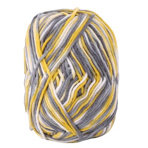 Unique Bargains Home Handmade Crochet Scarf Gloves Sweater Cotton Blends Knitting Yarn Cord - 1 of 4