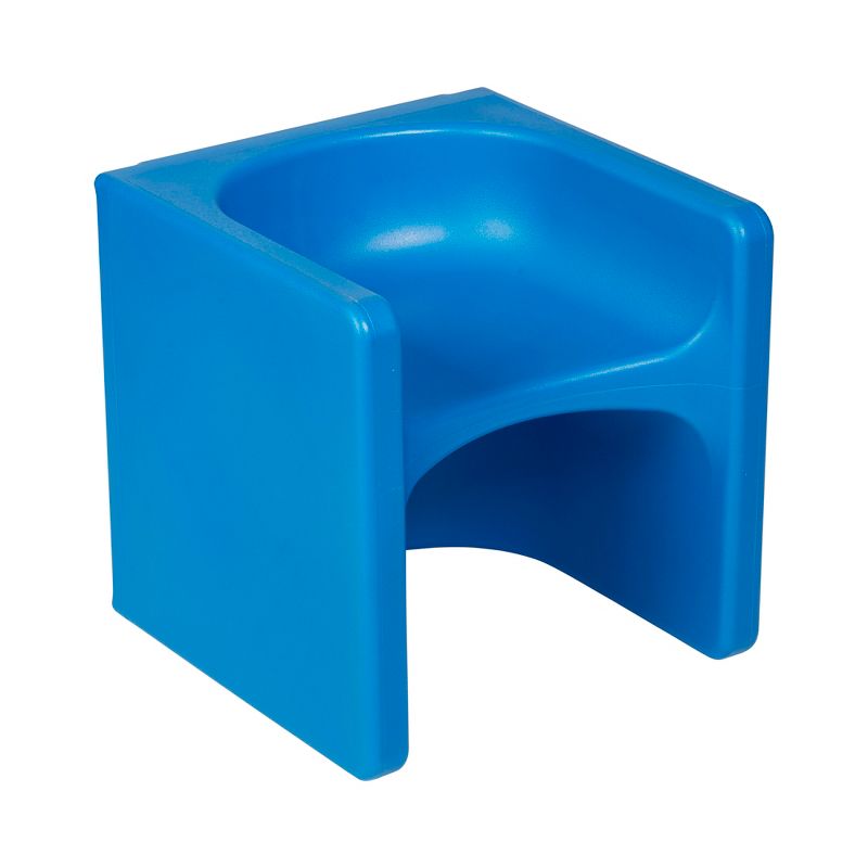 ECR4Kids Tri-Me Adaptable Kids Cube Chair, Indoor Outdoor Plastic, 3-in-1 Multipurpose Table/Seat, 1 of 15