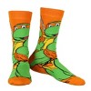 Nickelodeon Teenage Mutant Ninja Turtles 6 Pair Character Crew Socks for Adults in TMNT Pizza Gift Box (Fits Shoe Size 6-12) Multicolored - 2 of 4