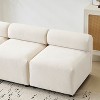 Christopher Knight Home Fermin 78" Modern Modular 3 Seater Sectional Sofa with Rround Back - 4 of 4