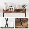 GustoWave Console Table Sofa Table with Shelves, 2 Tier Entryway Table Foyer Table for Entryway, Front Hall, Hallway - 4 of 4
