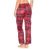 Ashford & Brooks Women's Plush Mink Fleece Pajama Sleep Pants - 3 of 4