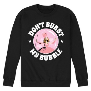 Men's - Wizard of Oz - Don't Burst My Bubble Graphic Fleece Sweatshirt - 1 of 4