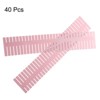 Unique Bargains Plastic Drawer Divider for Underwear Makeup Socks Desk Organizers and Holders 40 Pcs - 3 of 3