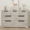 Jojoka 7 Drawer Dresser for Bedroom,Modern Double Dresser with Embedded Handles Design for Living Room - 4 of 4