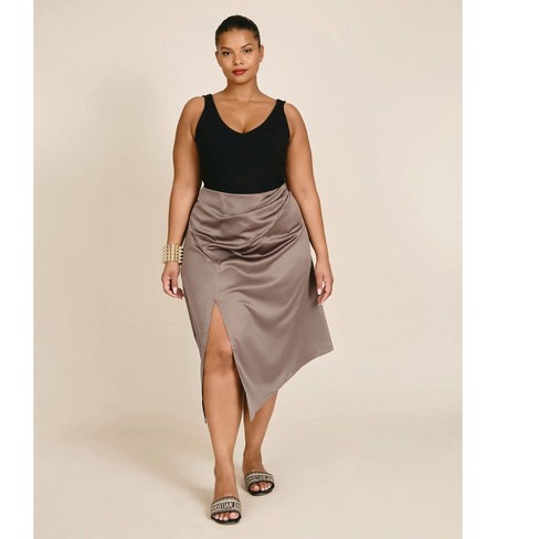 Silk on sale skirt target