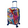 World Traveler Dejuno Art Hardside 3-Piece Expandable Spinner Luggage Set - 2 of 4