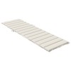 vidaXL Sun Lounger Cushion Melange Cream 78.7"x27.6"x1.6" Fabric - 4 of 4