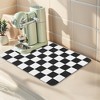 REGALWOVEN Diatomite Checkered Quick Drying Dish Drying Mat 1 Pc - 4 of 4