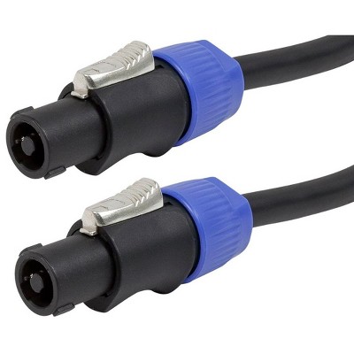 Monoprice Pro Audio Cable - 100 Feet - Black | 12AWG 2-conductor Speakon Type NL4FC Female-Inch Speakon Type NL4FC Female Cable