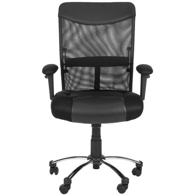Bernard Desk Chair Black - Safavieh