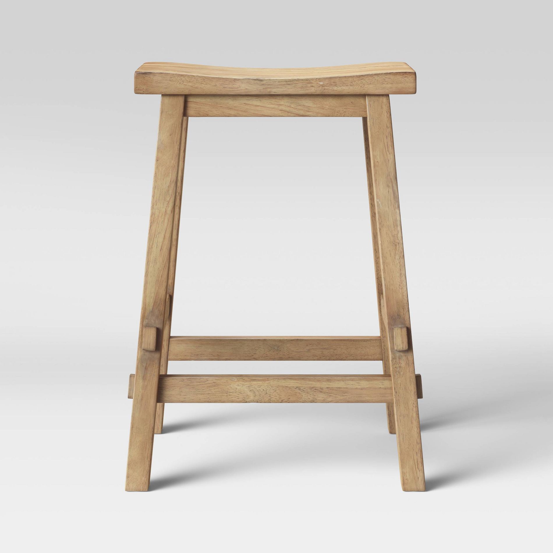 Halifax Farmhouse Wood Counter Height Barstool - Threshold™