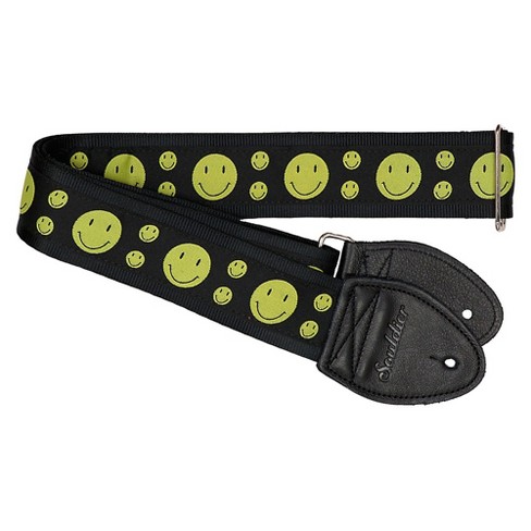 Souldier Smiley Face Guitar Strap Yellow 2 In. : Target