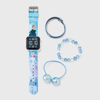 Girls' Frozen Watch Set - Aqua Blue