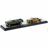 M2 Machines Chase 1973 Chevrolet Cheyenne Super 30 Dually Bedless & 1975 Chevrolet Silverado 30 4x4 Auto Haulers R90 - 3 of 3
