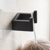 SUS304 Stainless Steel Double Robe Hook Wall Mount Bathroom and Kitchen Storage - 4 of 4