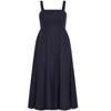 Women's Plus Size Collins Maxi Dress - navy | CITY CHIC - 4 of 4