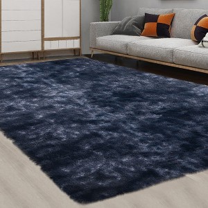 WhizMax Shaggy Area Rug Super Soft Fluffy Plush Carpet - 1 of 4
