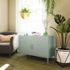 RealRooms Shadwick 2 Door Metal Locker Accent Cabinet - 3 of 4