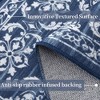 Modern Rugs Floral Print Mat Non-Slip Boho Low Pile Non-Shedding Carpet - 3 of 4