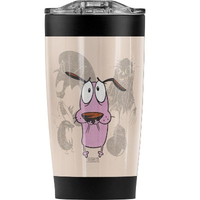 Courage Monsters Steel Tumbler 20oz Coffee Travel Mug