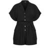 Women's Plus Size Jade Playsuit - black | CITY CHIC - 4 of 4