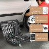 216 PCS Socket Wrench Set 1/4", 3/8", 1/2" Mechanics Drive Socket Kit, 72-Tooth Quick Release Ratchet Tool Set with Case for Home Automotive Repair - 2 of 4
