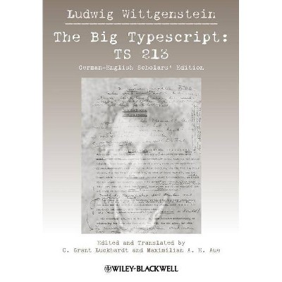 Big Typescript - Annotated by  Wittgenstein & Aue & Luckhardt (Paperback)