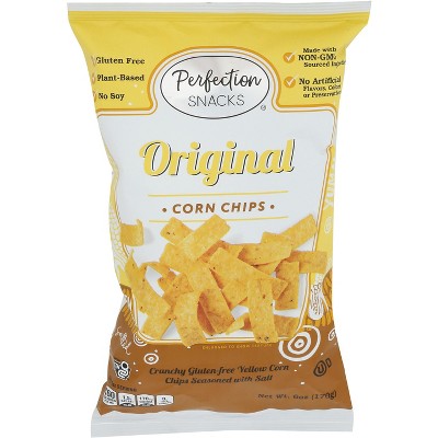 Perfection Snacks Original Corn Chips - Case of 8 - 6 oz