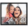 PosterPalooza | 24x20 Wood Frame with UV Acrylic, 6 Finishes: Black, White, Bronze, Silver, Wood, Mahogany - 2 of 4