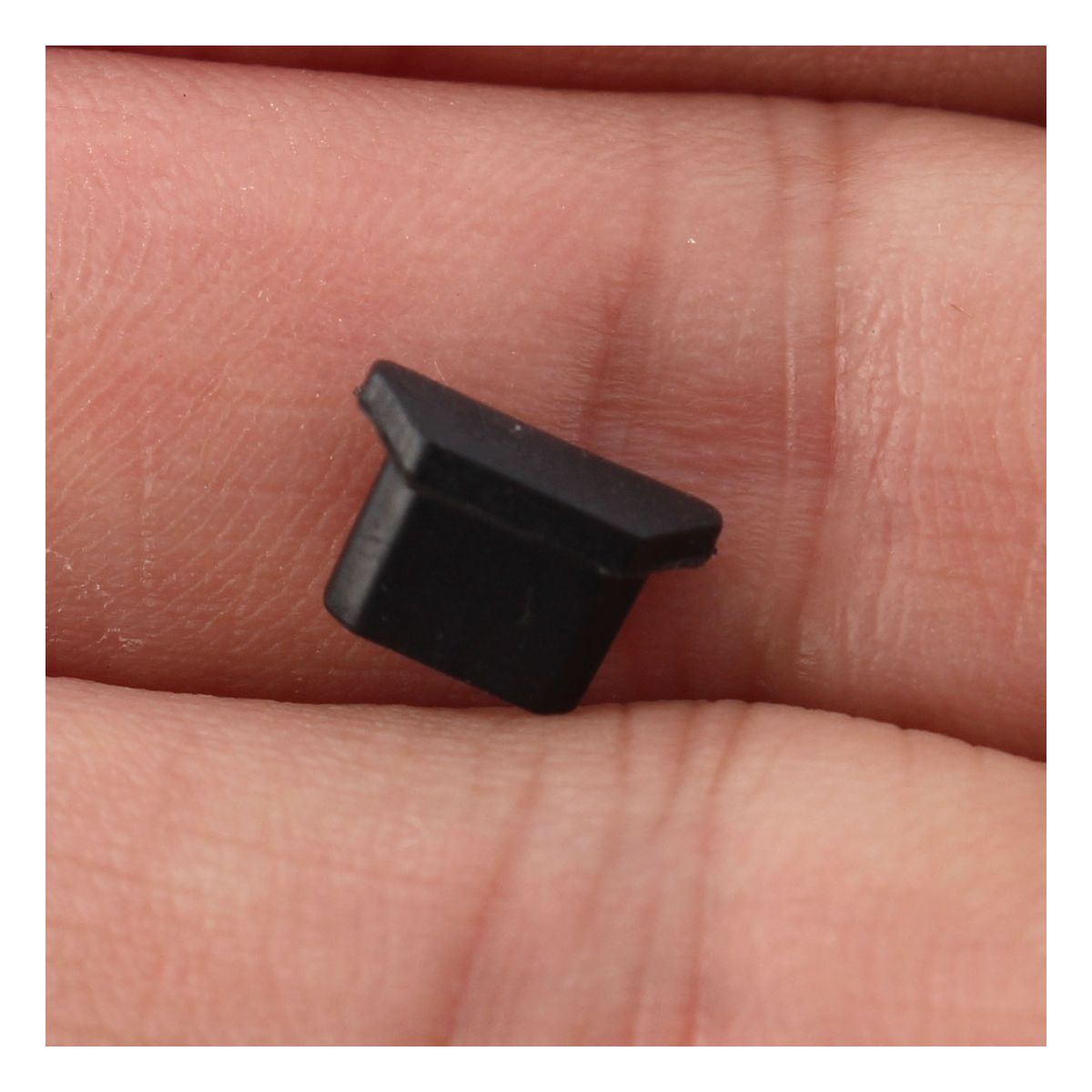 Unique Bargains Rubber Anti Dust Micro USB Port Speaker Repair Accessories Black 20 Pcs - thumbnail 3