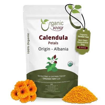 Organic Calendula Petals 1 Lbs