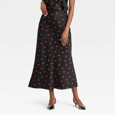 Women's Midi A-Line Skirt - A New Day™