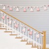 Big Dot of Happiness Pink Rose Gold Birthday - Happy Birthday Party DIY Decorations - Clothespin Garland Banner - 44 Pieces - 2 of 4