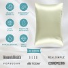 1 Pc 100% Mulberry Silk Pillowcase for Hair and Skin, 19 Momme Silk - Bare Home - 4 of 4