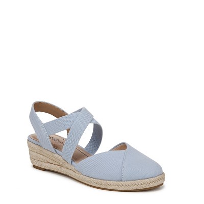 LifeStride Womens Kimball Espadrille Wedge Sandal