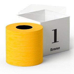 Renova Colored Toilet Paper Gift Box - 140 Sheets - 3 Ply - Eco-Certified - Septic Safe - 1 of 4
