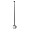Chloe Lighting Christine Transitional 1 Light Black And Burnished Brass Mini Pendant Ceiling Fixture 10" Wide - 2 of 4