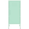 VidaXL Storage Cabinet Mint 16.7"x13.8"x40" Steel - 3 of 4