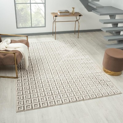 Luxe Weavers Geometric Metric Rug, Greek Pattern Carpet