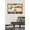 Trends International MLB Rivalries - Los Angeles Dodgers vs San Francisco Giants Framed Wall Poster Prints - 2 of 4