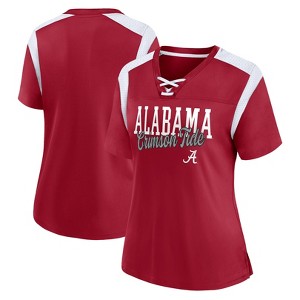 NCAA Alabama Crimson Tide Women's Jersey T-Shirt - 1 of 3