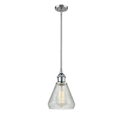 Conesus - 1 Light Mini Pendant In Industrial Style-10 Inches Tall and 6 Inches Wide