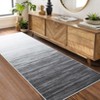 Coucheta Ombre Washable Area Rug, Modern Abstract Design, Non-Slip Low Pile, Soft & Non-Shedding Carpet for Living Room, Bedroom, Dining Room, Office - 4 of 4