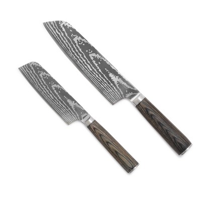 Bobby Flay 2pc Santoku Knife Set