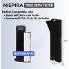 Nispira 182550 Filter Replacement for Bionaire BAP536UV-U Holmes HAP537UV / 2141139 Air Purifier (HEPA + Carbon), 2 Sets - 3 of 4