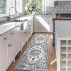 Hallway Runner Rug Washable Kitchen Runner Non Slip Stain Resistant Vintage Distressed Area Rugs Laundry Room Bathroom Throw Carpet - 3 of 4