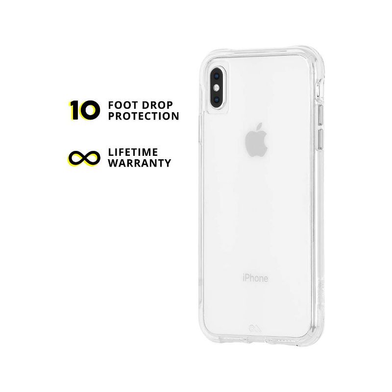 Case-Mate Tough Case for Apple iPhone XS Max - Clear, 2 of 5