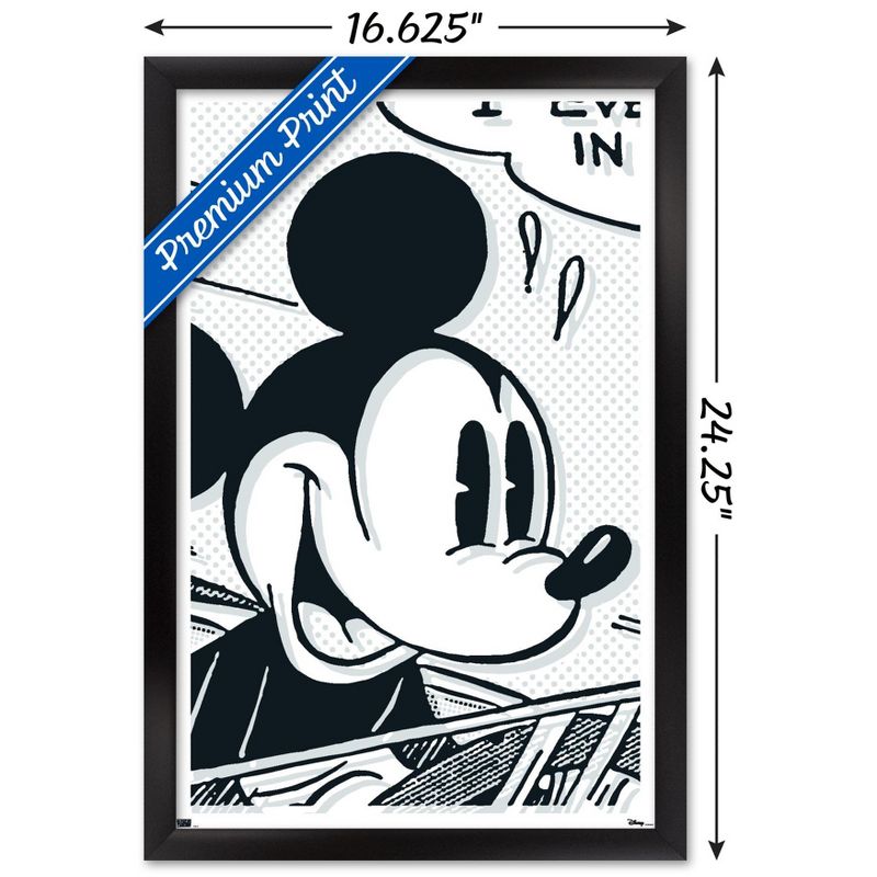Trends International Disney Mickey Mouse - Art Deco Framed Wall Poster Prints, 3 of 7
